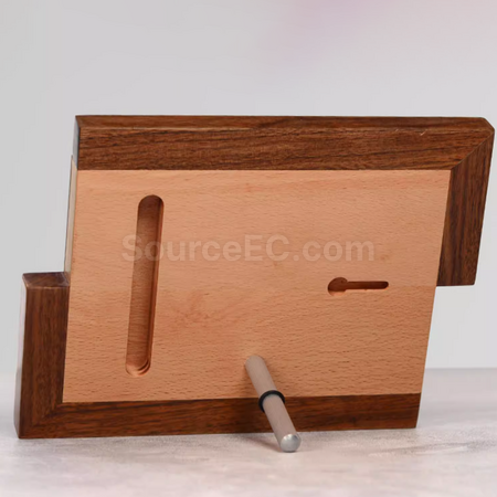 Customization Solid Wood Crystal Geometric Medal Corporate Gifts
