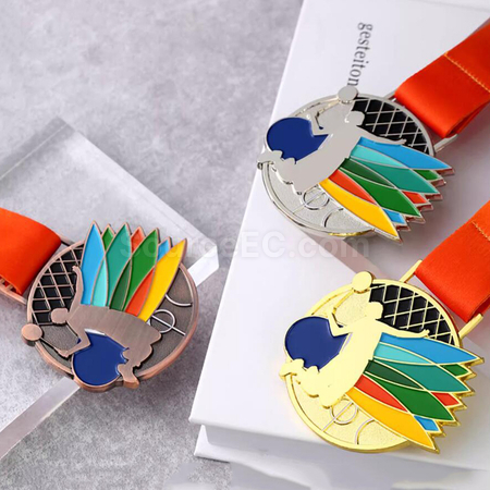 Customization Badminton Medal Corporate Gifts