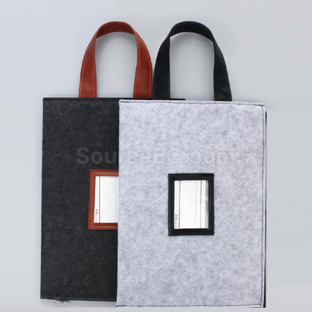 Felt File Bag