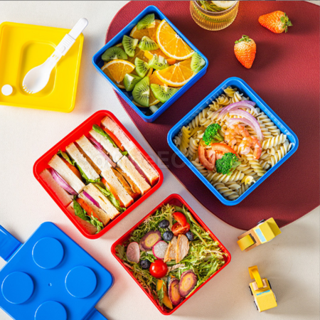 Customization Building Block Stacked Lunch Box Corporate Gifts