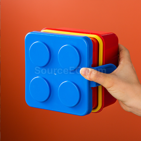 Customization Building Block Stacked Lunch Box Corporate Gifts