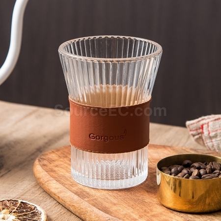 Customization Japanese Style  Glass Tea Cup Corporate Gifts