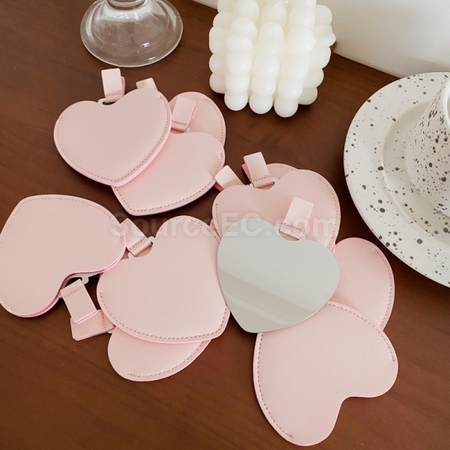 Customization Heart Stainless Steel Csmetic Mirror Corporate Gifts