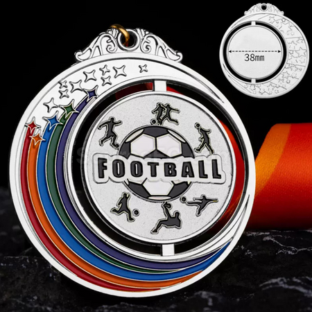 Customization Football Metal Medal Corporate Gifts