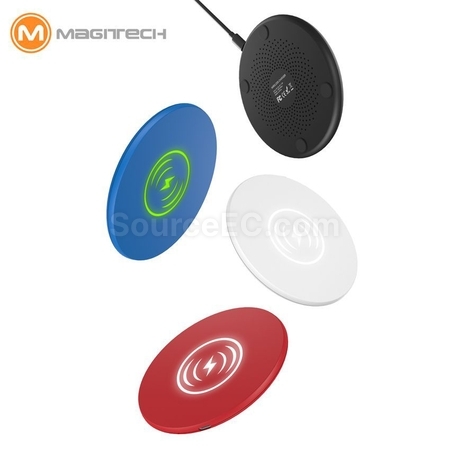 Customization Ultra thin luminous logo mobile wireless charger Corporate Gifts