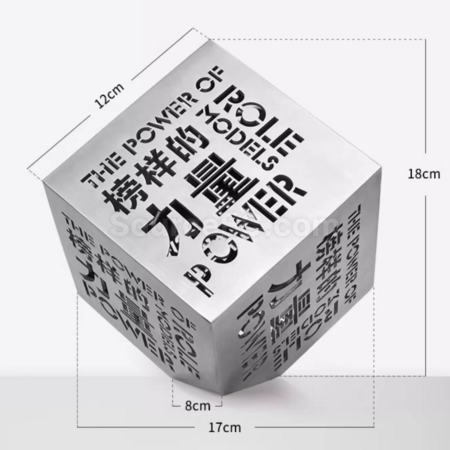 Customization Metal Rubik's Cube Trophy Corporate Gifts