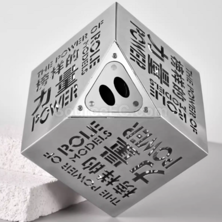 Customization Metal Rubik's Cube Trophy Corporate Gifts