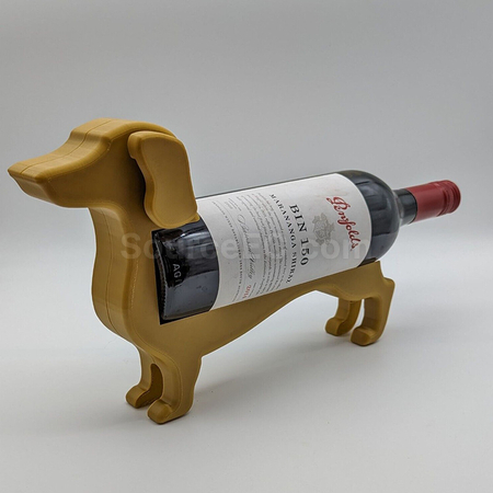 Customization Sausage dog red wine bottle rack Corporate Gifts