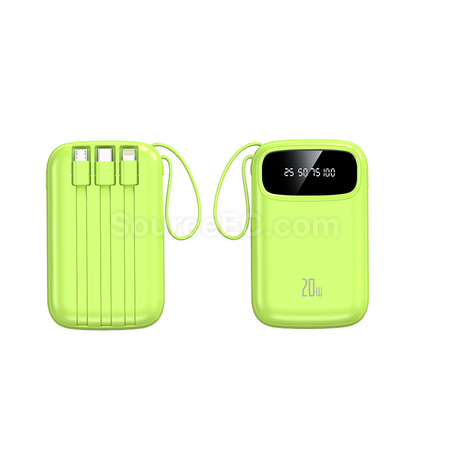 Customization 3C Certified Comes With Four Wires Mobile Power Bank Corporate Gifts