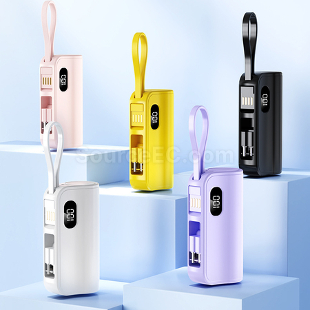 Customization Wireless Capsule Charging Bank with Phone Stand Corporate Gifts
