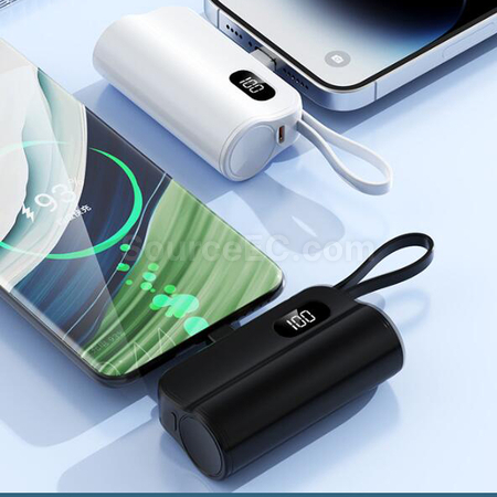 Customization Wireless Capsule Charging Bank with Phone Stand Corporate Gifts