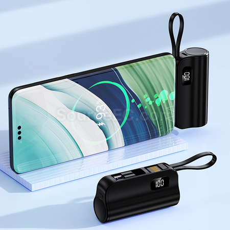 Customization Wireless Capsule Charging Bank with Phone Stand Corporate Gifts