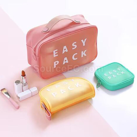 Customization TPU Travel Pouch with Zip Closure Corporate Gifts