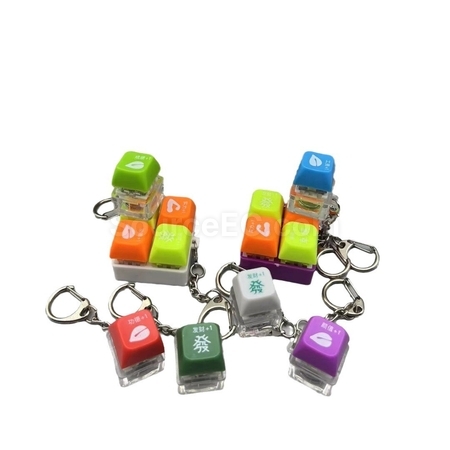 Customization Unzip Button Keychain Corporate Gifts