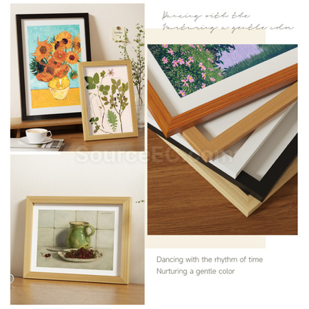 Customization Wooden Photo Frame Certificate Holder Corporate Gifts