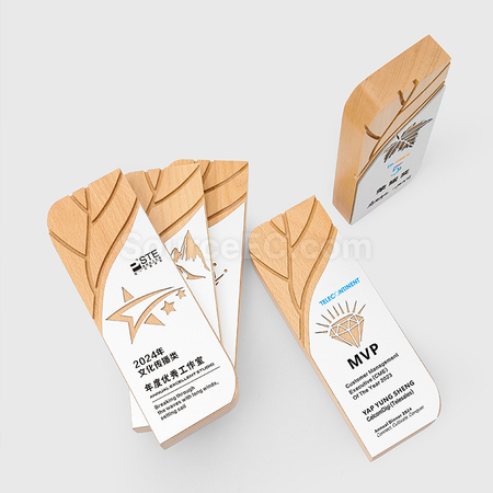 Customization Wooden Trophy Corporate Gifts