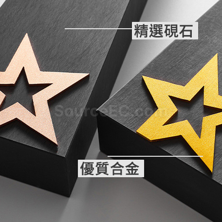 Customization Star Inkstone Metal Trophy Corporate Gifts