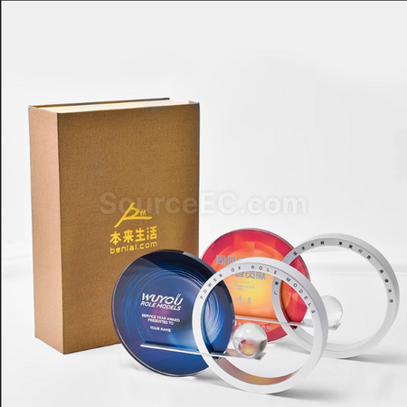 Customization Creative Crystal Metal Trophy Corporate Gifts