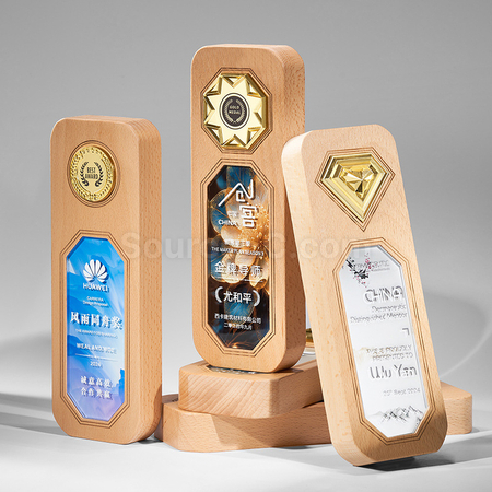 Customization Wooden Trophy Corporate Gifts