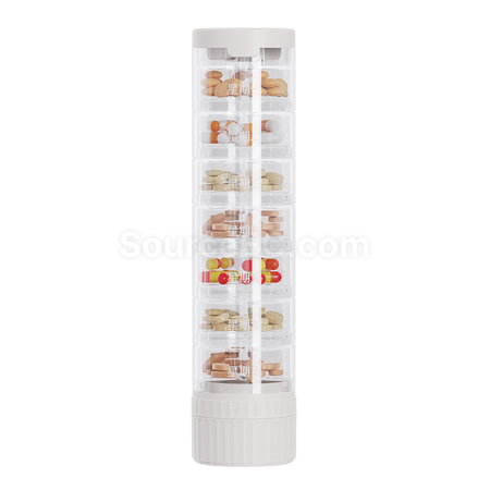 Customization  Pill Box with Pill Cutter Corporate Gifts