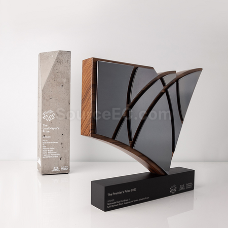 Customization Solid Wood Trophy Corporate Gifts