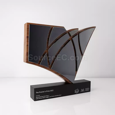 Customization Solid Wood Trophy Corporate Gifts