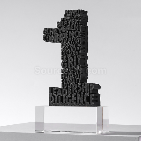 Customization 3D Digital Trophy Corporate Gifts