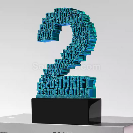 Customization 3D Digital Trophy Corporate Gifts