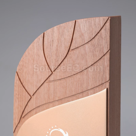 Customization Metal Wood Trophy Corporate Gifts