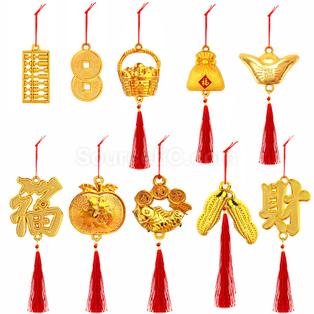 Customization New Year's Couplet Pendant Corporate Gifts