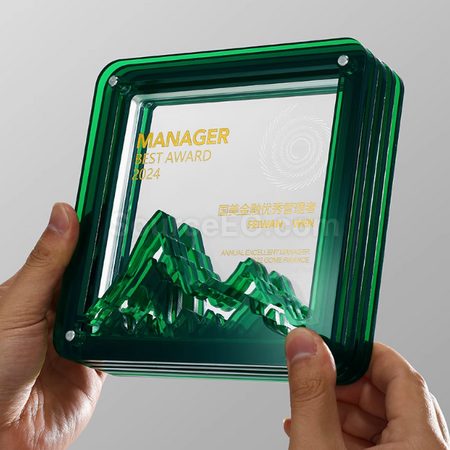 Customization Acrylic Crystal Trophy Corporate Gifts