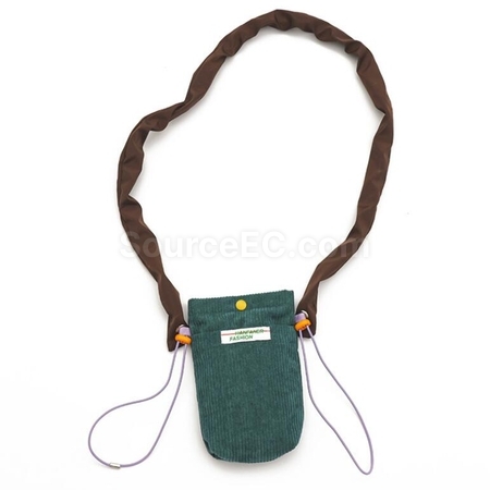 Customization Corduroy Cross-Body Bag Corporate Gifts