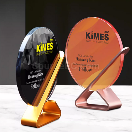 Customization Metal Crystal Trophy Corporate Gifts