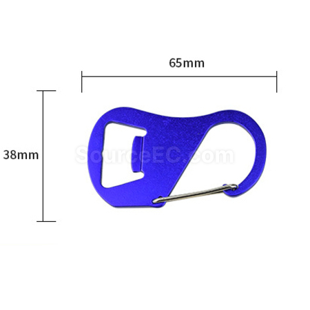 Customization Carabiner Bottle Opener Corporate Gifts