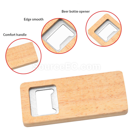 Customization Wooden Bottle Opener Corporate Gifts