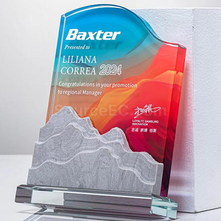 Customization Marble Crystal Award Seat Corporate Gifts