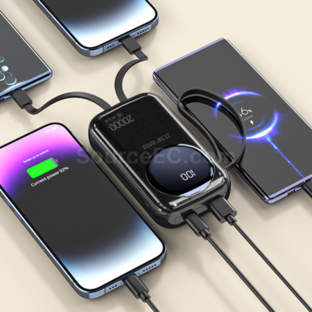 Customization Comes with a fast charging mobile power bank Corporate Gifts