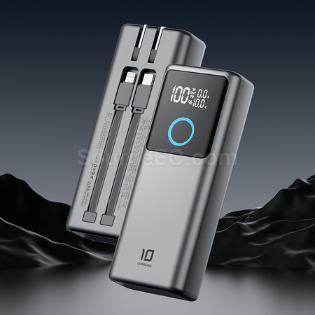 Customization Comes With AC Plug For Fast Charging Mobile Power Bank Corporate Gifts