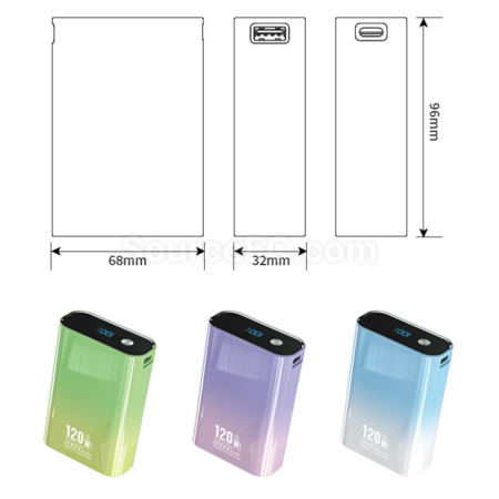 Customization Mobile Power Supply With Built-in Cable Corporate Gifts