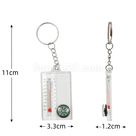 Customization Keychain Compass Corporate Gifts