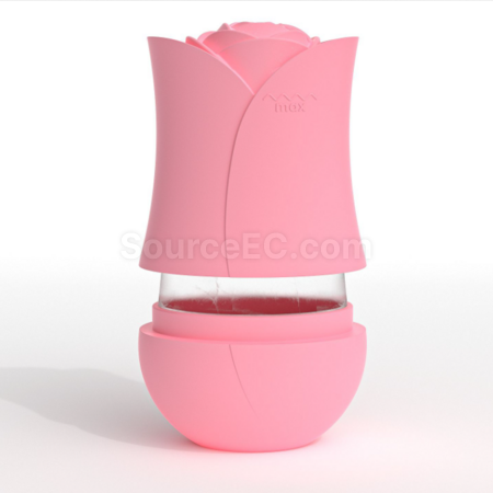 Customization Rose Silicone Facial Mask Ice Cube Tray Corporate Gifts