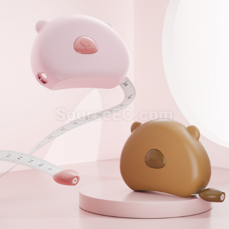Portable magnetic tape measure