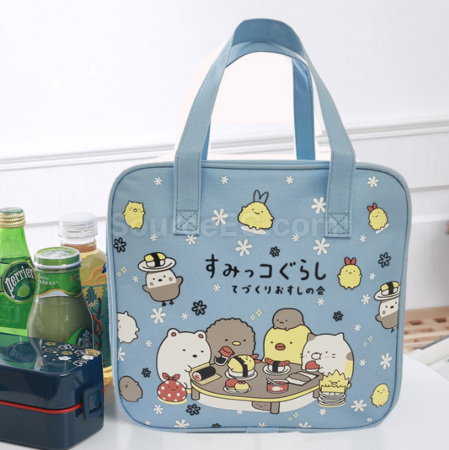 Handheld insulated lunch box bag