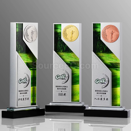 Customization Golf Metal Trophy Corporate Gifts