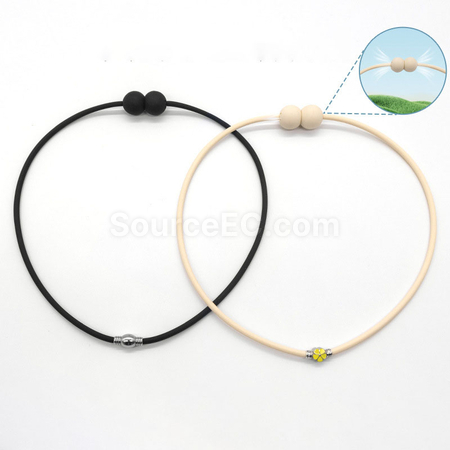 Customization Mosquito-Repellent Silicone Necklace Corporate Gifts