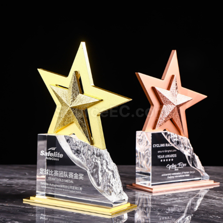 Customization Star Crystal Award Seat Corporate Gifts