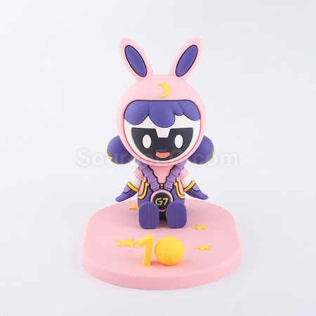 Customization Customizable PVC Figure Phone Holder Corporate Gifts