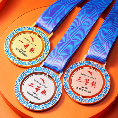 Customization Football Metal Medal Corporate Gifts