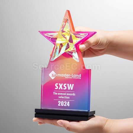 Customization Plated Crystal Award Corporate Gifts