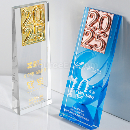 Customization 2025 Crystal Award Corporate Gifts